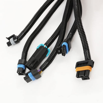 G-PLUS Standalone Wiring Harness T56 or Non-Electric Tran Compatible with 1997-2004 Corvette/Cts-V Ls1 / Ls6 Engines (Drive by Cable Only) 4L60E, TH350, TH400