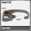 G-PLUS Dash Gauge Front Upper Instrument Cluster Bezel Trim Panel w/ 1 Switch Air Vent C13 Compatible with Ford F150 Expedition 1997-2003 Brown
