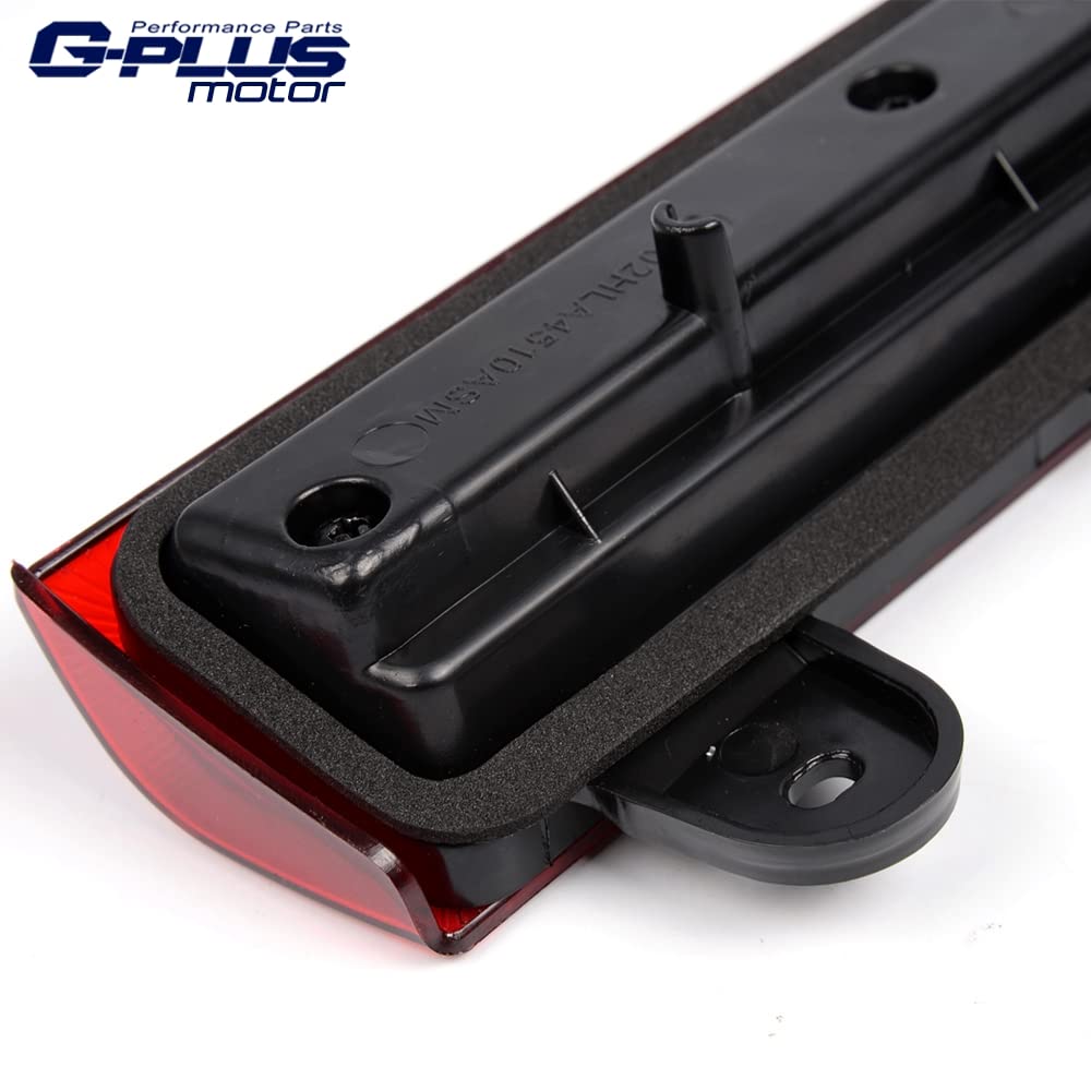 G-PLUS LED Third Brake Cargo Light Compatible With 2000-06 Chevy Suburban Tahoe GMC Yukon(ONLY For Liftgate Rear Doors),3RD Stop Tail Lamps (LED Chrome Housing Red Lens)