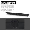 G-PLUS 3rd Third Brake Light Compatible with GMC Yukon/Yukon XL 2015-2020, Fit Cadillac Escalade/Escalade ESV 2015-2020, High Mount Cargo Lamp, Clear Lens Black Housing, 22783103