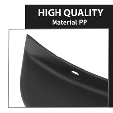 G-PLUS Bumper Fascia Spat for Jeep Cherokee 2019-2022 Front Right Black Close-up View