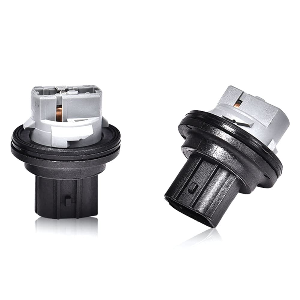 G-PLUS Front Part Turn Signal Lamp Lights Socket Compatible With 2013-2016 Dodge Dart, Set of 2Pcs