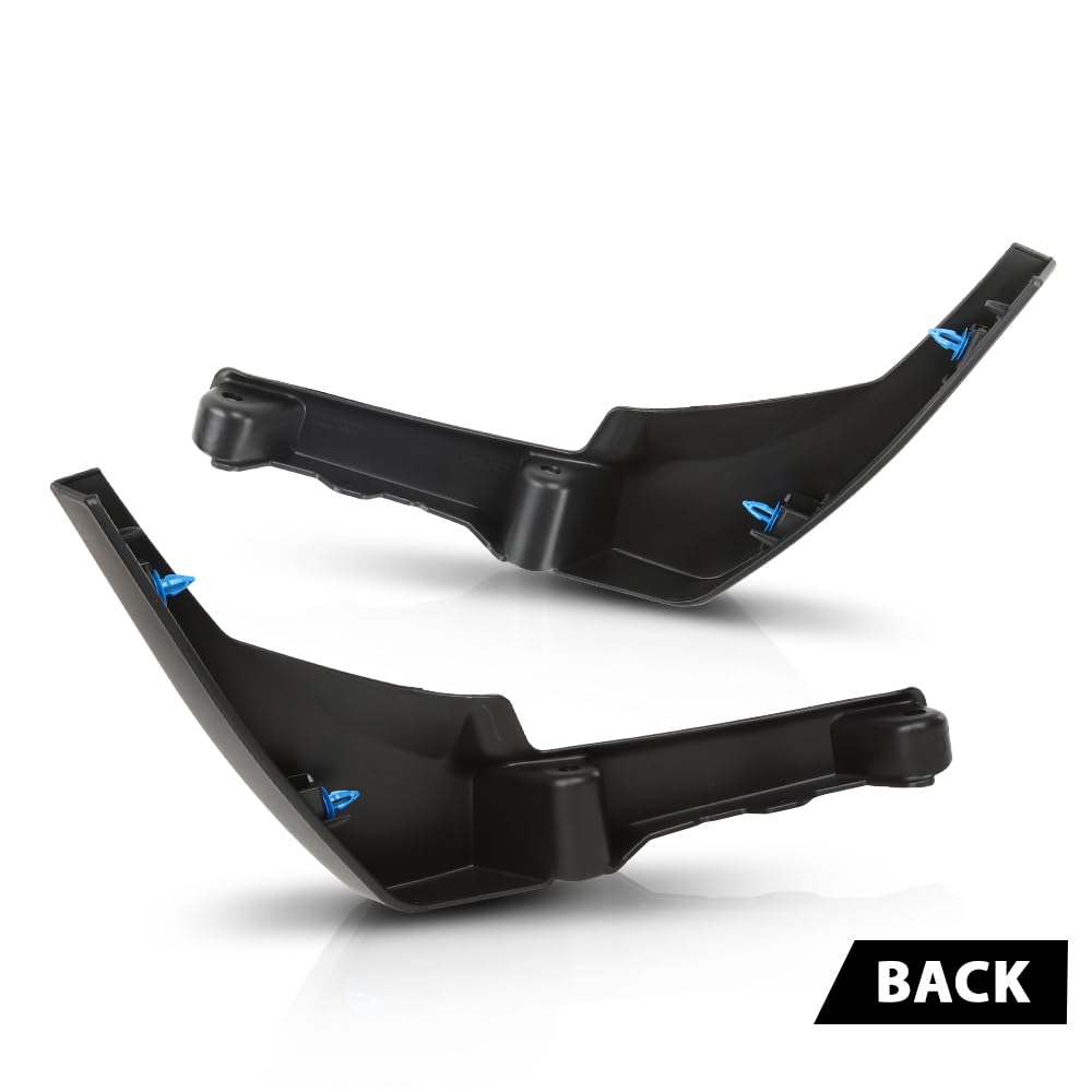 G-PLUS Front Bumper Fender Flares Trim Left Right 2Pcs Compatible with Range Rover Evoque 2012-2015