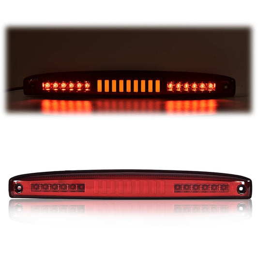 G-PLUS LED Tailgate High Mounted Brake Light Compatible with 2003-2006 Dodge Ram 2500 3500 Rear Center Tailgate Lamp I Brake Light Replacement 05086509AA