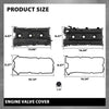 G-PLUS Engine Valve Cover w/Gasket Compatible with Nissan Frontier 4.0L 2005-2019, Fit Nissan NV1500 NV2500 NV3500 4.0L 2012-2019, Fit Nissan Xterra 4.0L 2005-2015