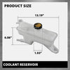 G-PLUS Coolant Reservoir Tank w/Cap Compatible with Toyota RAV4 2.5L, 2.5L Hybrid 2006-2018 Fit LX NX200t/NX300 2.0L Turbo 2015-2021 16470-28112, 16470-28113, 1647028113, 164700V010 White