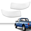 G-PLUS Corner Roof Moldings RH & LH Compatible with Ford F250 F350 F450 F550 Super Duty 1999-2007 Regular & Crew Cab Only (Not Fit Extended Cab) YC3Z-2551728-PTM YC3Z-2551729-PTM Painted White