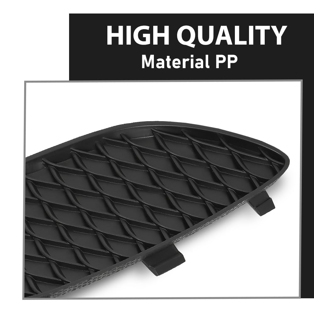G-PLUS Front Bumper Side Outer Grille Set Pair Compatible with Benz W156 X156 GLA 220 250 260 2015-2017 1568853322