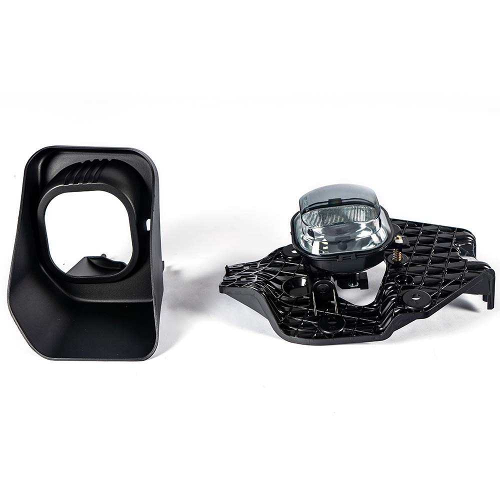 G-PLUS Fog Lights Kit Compatible With 2011-2015 Ford F250 F350 F450 F550 Superduty, Driving Fog Lamps Wiring & Bezel Kit (Smoky Lens) neblineros para autos delantero faros antiniebla