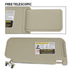 G-PLUS Beige Left Side Sun Visor with Mirror Compatible with Toyota RAV4 2006-2013 74320-42501-A1