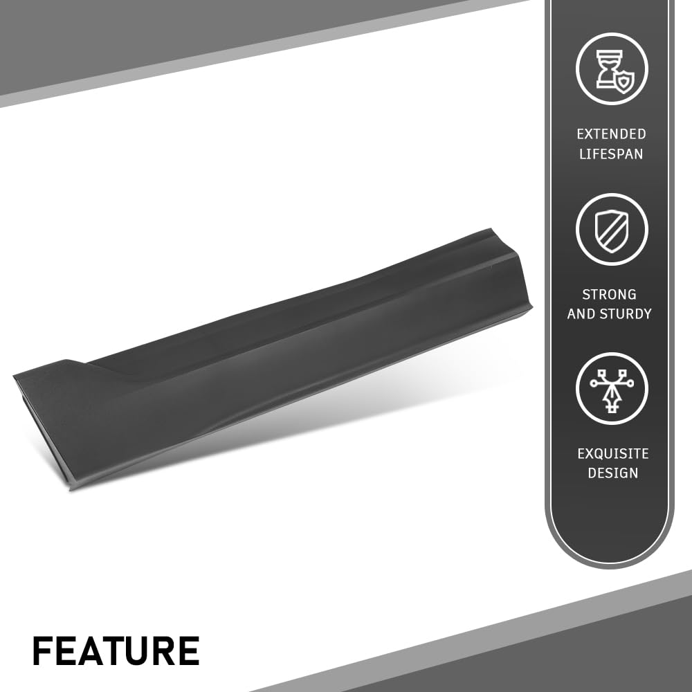 G-PLUS Front Left Door Molding and Beltlines, Compatible with Ford Edge SPOR/ST/ST-Line/Titanium 2015-2023, Driver Side, FT4Z5820879AA, FO1304110