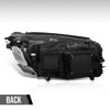 G-PLUS LED Headlight w/o AFS Left Driver Side Compatible with Benz GLC 2016 2017 2018 2019 Without AFS 2539061301 Black