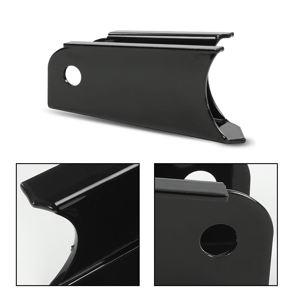 G-PLUS Rear Upper Shock Mount Bracket Compatible with Chevy Silverado & GMC Sierra 2007-2016 (with Round Rear Crossmember Tube)
