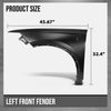 G-PLUS Front Driver Left Side Fender Black