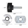 G-PLUS Universal Easy On Off Hard Top Fasteners Nuts Bolts Fits Jeep Wrangler YJ/TJ/JK Models 1987-2017