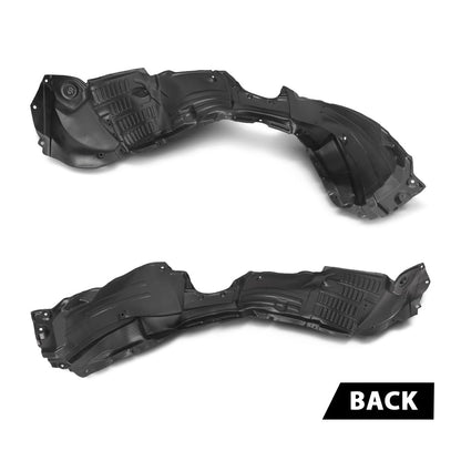 G-PLUS Pair Front Fender Liners Inner Assembly, Compatible with Toyota Highlander 2008-2010, Left Driver & Right Passenger Side 2PCS, TO1248150C, TO1249150C