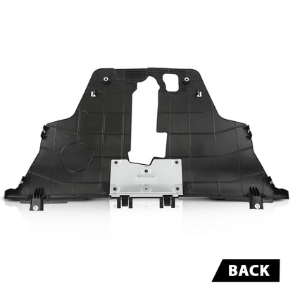 G-PLUS Lower Engine Splash Shield Under Guard Cover Compatible with Fiat 500X 2016-2018, Fit Jeep Renegade 2015-2018 CH1228133, 68420672AA, 68248089AA Black