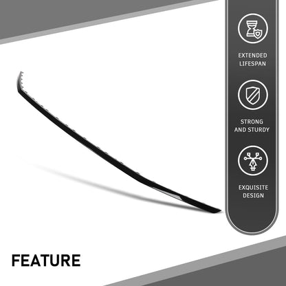 G-PLUS Front Bumper Cover Molding Trim Impact Strip, Compatible with Audi SQ5 & Q5 2018-2020 W/Sline Package, AU8537659, 80A853765RN4