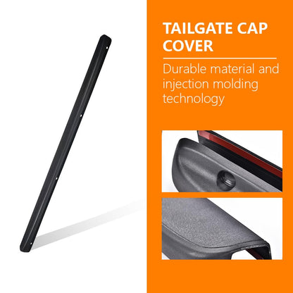 G-PLUS Tailgate Molding Cap Stepside Trucks Spoiler Top Moulding Protector