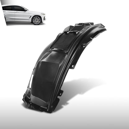 G-PLUS Front Fender Liner Compatible with BMW X4 (submodel: M40i, xDrive30i) / X3 sDrive30i 2019-2024 Fit BMW X3 (submodel: M40i, xDrive30i) 2018-2024 51717445681, BM1248159 Black