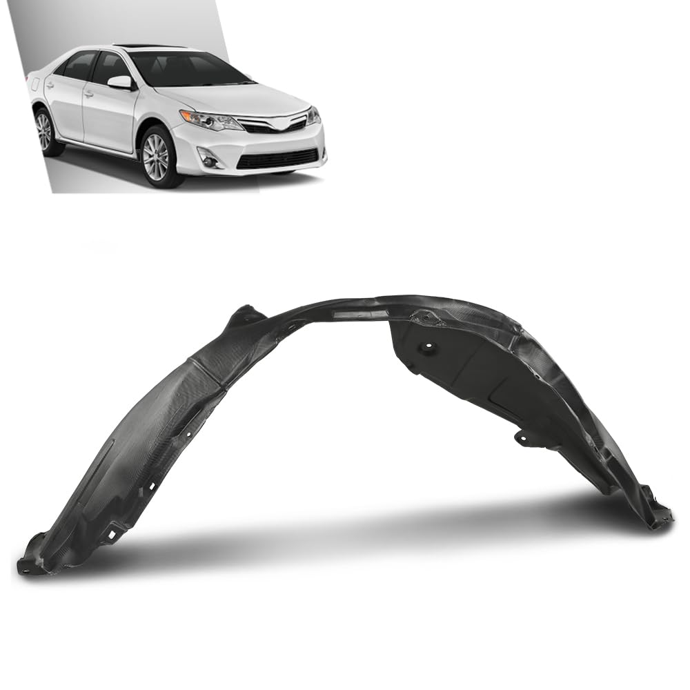 G-PLUS Front Passenger Side Fender Liner Compatible with Toyota Camry L LE XLE 2012-2014,Fit Toyota Camry Hybrid 2012-2014 TO1249160
