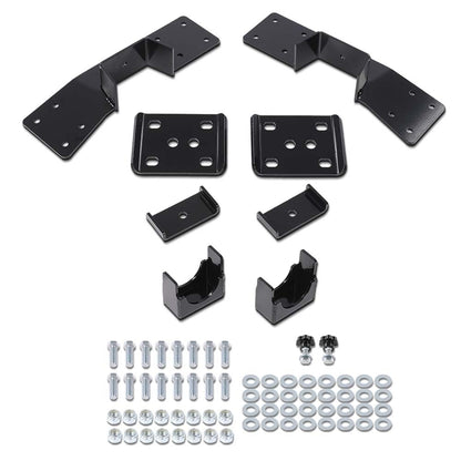 G-PLUS 6" Rear Axle Lowering C Notch & Flip Kit Compatible with Chevy Silverado/GMC Sierra 1500 Pickup 1999-2006, Fit GMC Sierra Classic 1500 2007 1/2 Ton with 6 Lug Wheels