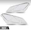 G-PLUS Headlight Lens Cover Compatible with Benz E-Class W207 E350 E500 Coupe 2010 2011 2012 2013 Left & Right Front Headlamp Lens Cover Clear