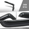 G-PLUS Window Guard Deflectors Compatible with Kenworth C500 W900 T800 Smoky