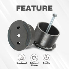 G-PLUS Air Ride Bag Brackets for Universal Cars Trucks 4.5 Inch Coil Spring Product Specifications