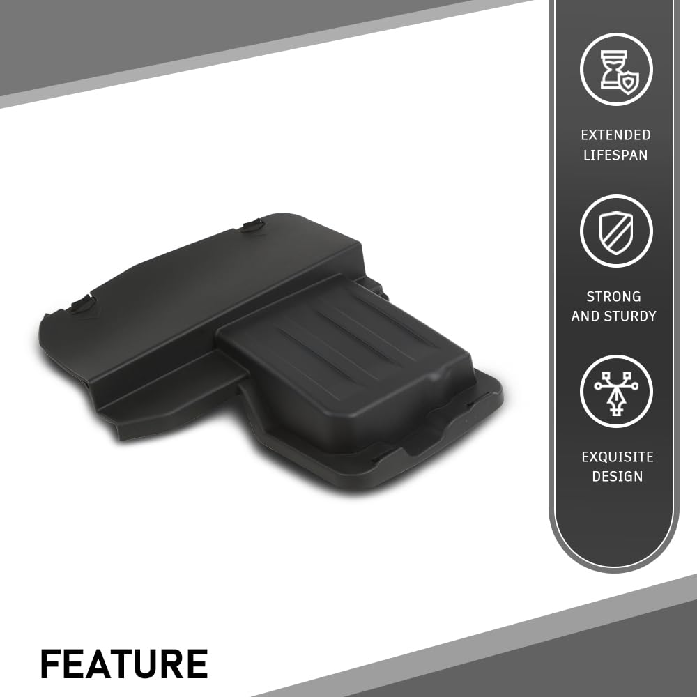 G-PLUS Battery Box Cover Black Compatible with Land Rover Freelander 2 2008-2015 LR013334