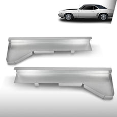 G-PLUS Rocker Panel Support Braces for Chevy Camaro Pontiac Firebird 1967-1969 Silver Product Specifications