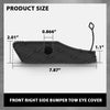 G-PLUS Front Right Bumper Tow Eye Cover Compatible with Benz GLK250 Bluetec 4Matic 2013-2015,Fit Benz GLK350 (submodel: 4Matic, Base) 2013-2015 2048851124