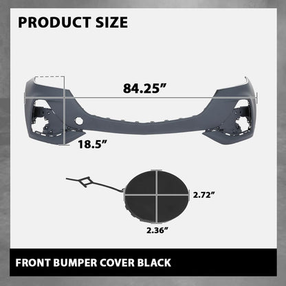 G-PLUS Front Bumper Cover Compatible with Buick Encore GX 2020 2021 2022 2023 w/o Sport Package, 42774797, Grey