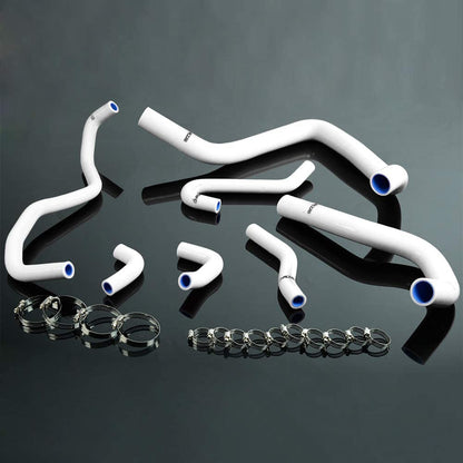 G-PLUS Silicone Radiator Coolant Hose Pipe Kit Clamps Compatible With 1991-1994 Honda/Acura IntEGra DB6 DB8,DC2,B18C, B18C1,White