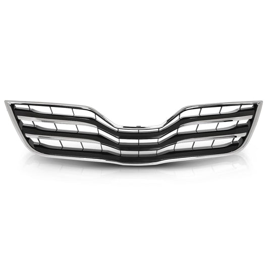 G-PLUS Front Grille Chrome Shell, Compatible with Toyota Camry XLE 2010-2011, 5310106190C0, TO1200325