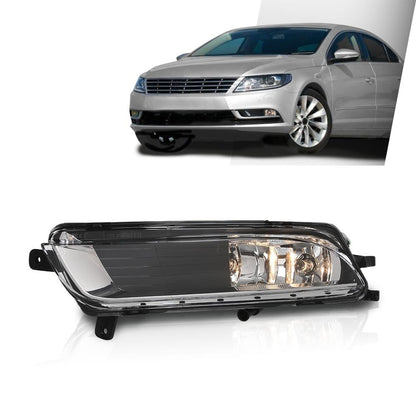 G-PLUS Halogen Fog Lights Fog Lamp Left and Right Side Pair Compatible with Volkswagen CC 2013-2017 3C8941700, 3C8941699