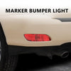 G-PLUS Rear Marker Bumper Reflector Light w/o Bulbs Compatible with LX RX400H 2006-2008, Fit LX RX350 2007-2009, Fit RX330 2004-2006 Left & Right 819100E010 81911-48040
