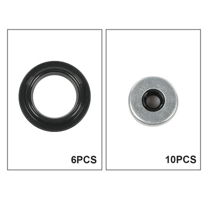 G-PLUS Valve Cover Gasket Seals Set Compatible with Acura MDX RDX RL TL 3.5L 3.7L 2010-2014/Fit Honda Accord 3.5L 2008-2014 VS50773R, VS50558