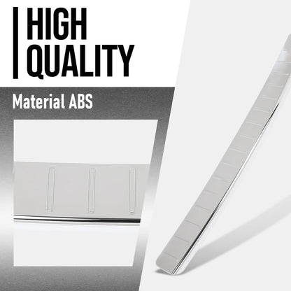 G-PLUS Rear Bumper Skid Plate Compatible with Benz X164 GL-Class GL450 GL500 GL550 2009-2012 A1648840190 Silver