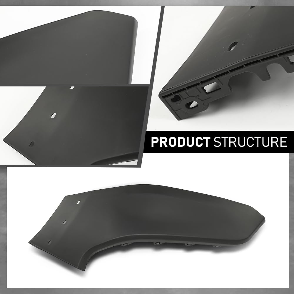 G-PLUS Front Bumper Filler Panel Left & Right Side Pair Compatible with Dodge Ram 1500 2019-2021,Not Fit with Fender Flare,Not Fit Sport Model 68403910AE, 68403911AE