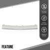 G-PLUS Front Center Bumper Trim Compatible with Benz C300 2015-2018 For Models With AMG Styling Package, Without Night Package 2058851574, MB1044111 Silver