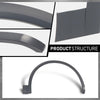 G-PLUS Front Fender Flares Compatible with Audi Q5 Base 2018 2019 2020, Not Fit SQ5 or Q5 S-line 2PCS Left & Right Wheel Opening Molding Arch Trim, 80A853718EGRU, Factory Style
