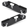 G-PLUS Pair Front Bumper Face Bar Brackets Retainer Mounting Braces Set, Compatible with Ford Edge (submodel: SE, SEL, Sport, Titanium) 2015-2018, LH Driver & RH Passenger 2PCS, FT4Z17C947A, FO1033108