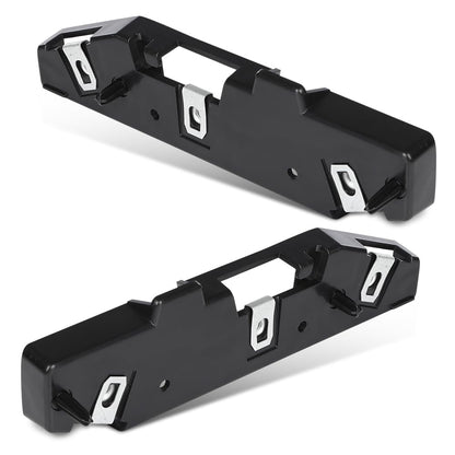 G-PLUS Pair Front Bumper Face Bar Brackets Retainer Mounting Braces Set, Compatible with Ford Edge (submodel: SE, SEL, Sport, Titanium) 2015-2018, LH Driver & RH Passenger 2PCS, FT4Z17C947A, FO1033108