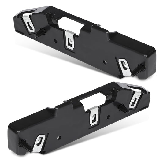 G-PLUS Pair Front Bumper Face Bar Brackets Retainer Mounting Braces Set, Compatible with Ford Edge (submodel: SE, SEL, Sport, Titanium) 2015-2018, LH Driver & RH Passenger 2PCS, FT4Z17C947A, FO1033108