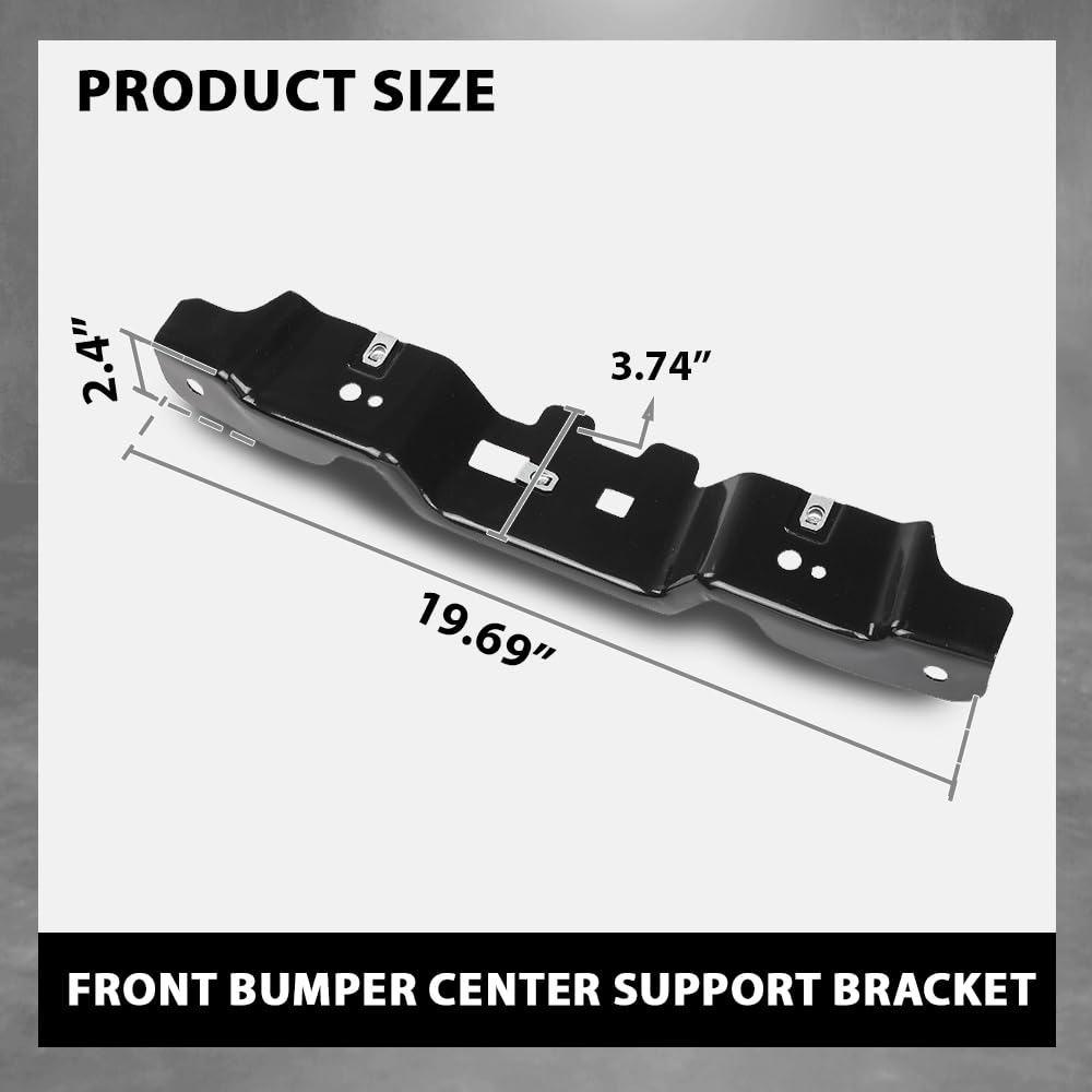 G-PLUS Front Center Bumper Support Bracket, Compatible with Ford F150 2009-2014, 9L3Z17C947A, 9L3Z-17C947-A