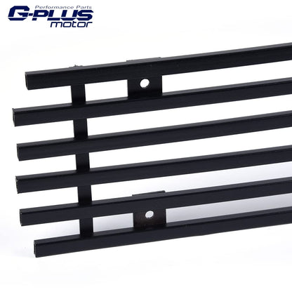 G-PLUS Front Lower Bumper Black Billet Grille Compatible With 2009-2014 Nissan Maxima Black