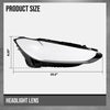 G-PLUS Headlight Lens Cover Compatible with BMW 4-Series G22 G23 G26 2020-2023 Left & Right Pair Front Headlamp Lens Cover Clear