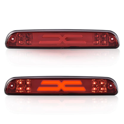 G-PLUS LED Third Type X High Mount Brake Stop Light Compatible with 1993-2011 Ranger 1999-2016 F250 F350 F450 F550 Super Duty 1995-2003 Mazda B2300 B2500 B3000 B4000 CC3Z13A613B