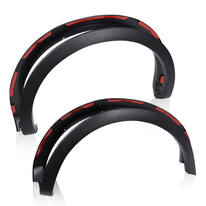 G-PLUS 4PCS Fender Flares Compatible with Ford F150 2004-2008 66.0" / 67.0" / 78.0" / 96.0" Bed Length (Not Fit Heritage Models), Wheel Opening Molding Textured Factory Style
